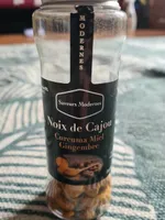 Noix de cajou,  curcuma, miel, gingembre