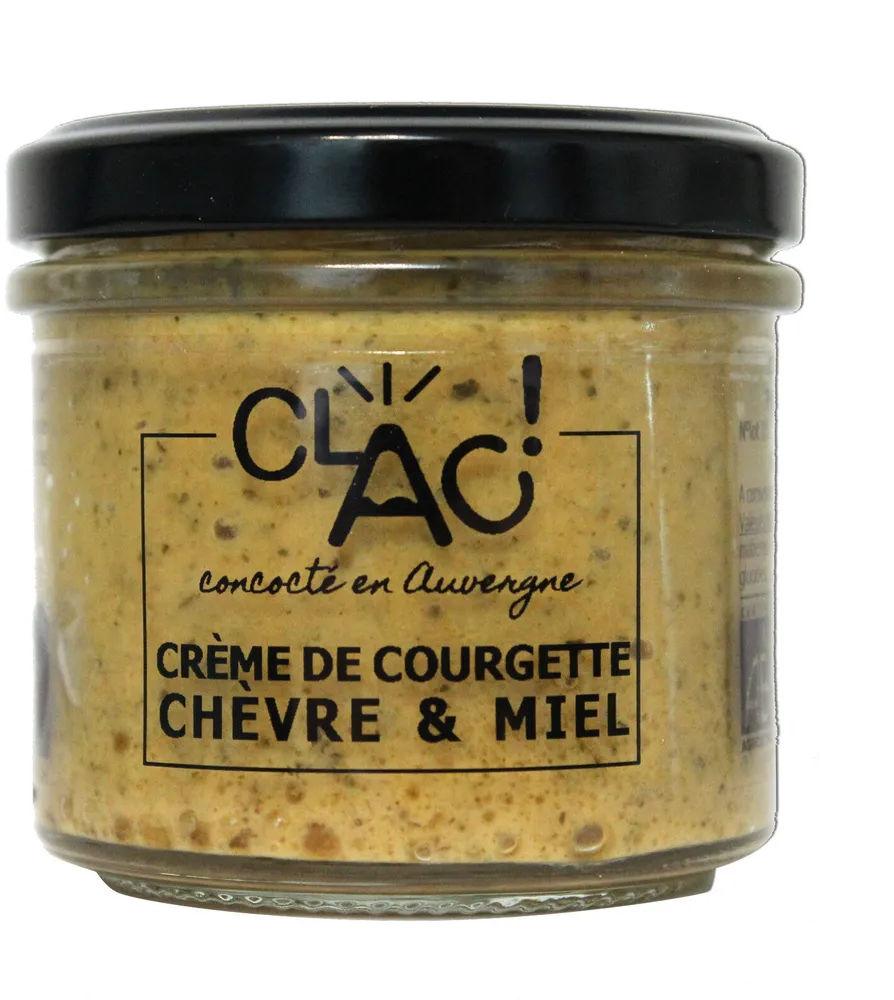 Crème de courgette chèvre & miel