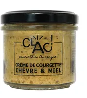 Crème de courgette chèvre & miel