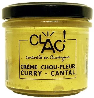 Crème chou fleur curry & cantal