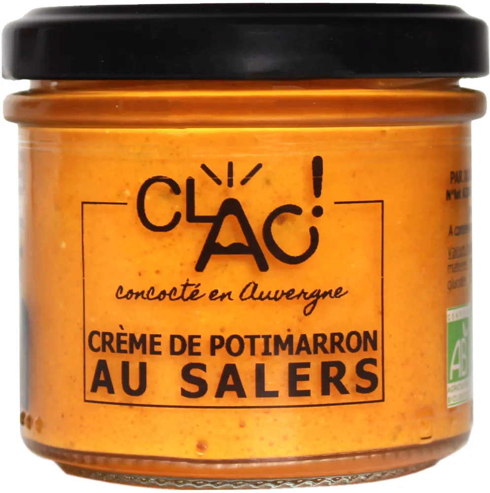Crème de potimarron au salers
