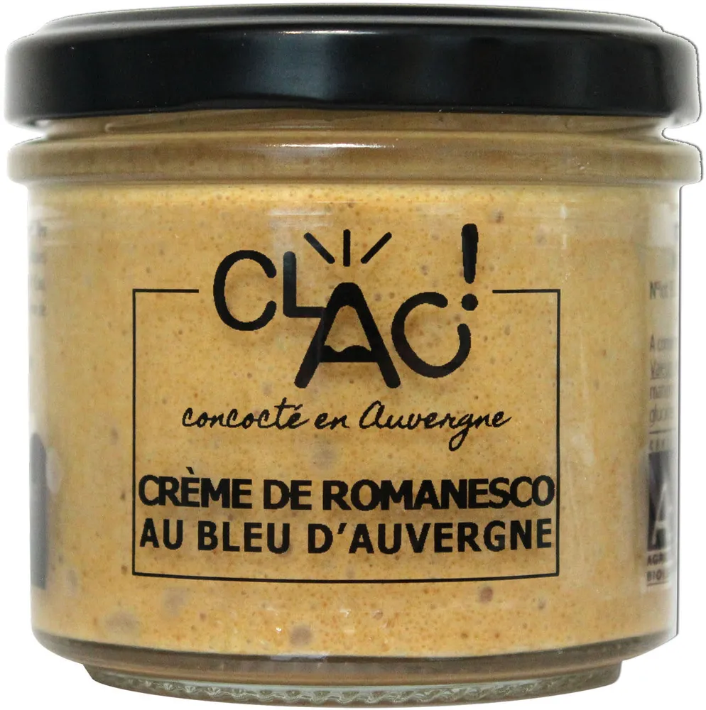Crème de romanesco au bleu d'Auvergne
