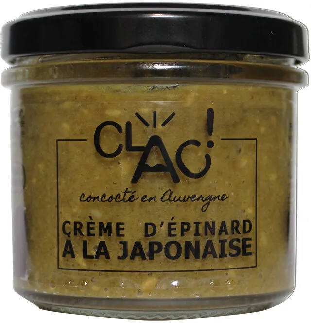 crème d'épinard à la japonaise