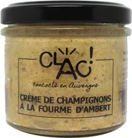 Crème de champignon à la fourme d'Ambert