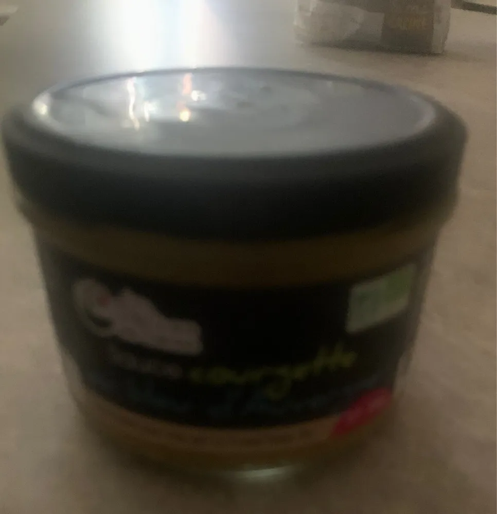 Sauce courgette au bleu d'auvergne