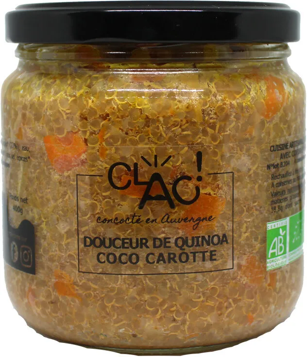Douceur de quinoa coco carotte