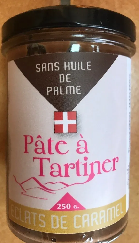 Pâte à tartiner éclats de caramel