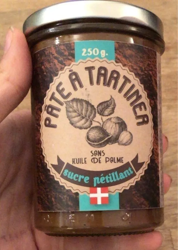 Pate à tartiner sucre petillant