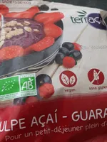 Pulpe açai-guarana bio