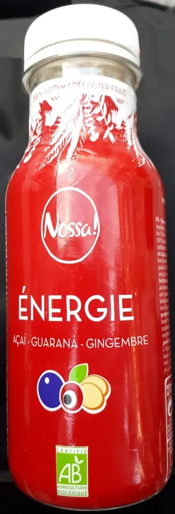 Énergie açaï guarana gingembre