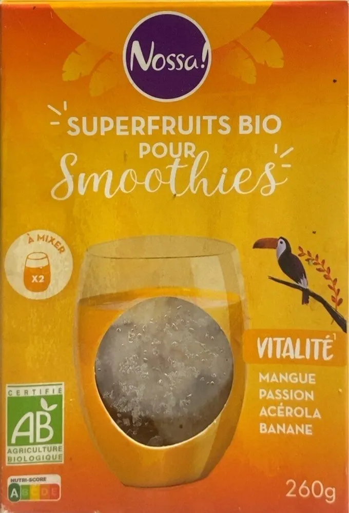 Super fruits bio pour smoothies