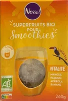Super fruits bio pour smoothies