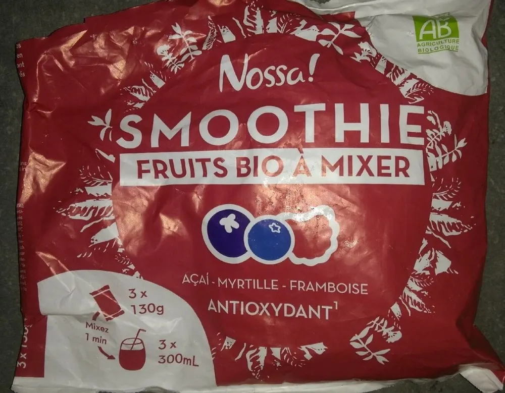 Smoothie fruits à mixer