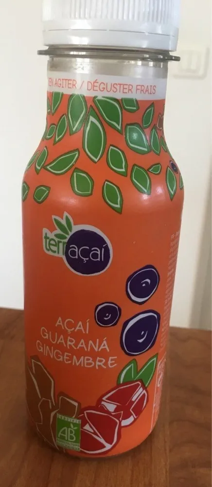 Açai, guaranà,gingembre