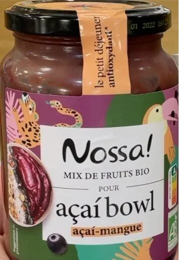 Mix de fruits bio pour açai bowl