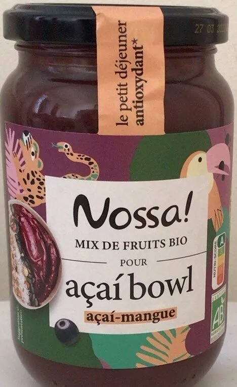 Mix de fruits bio pour açaí bowl