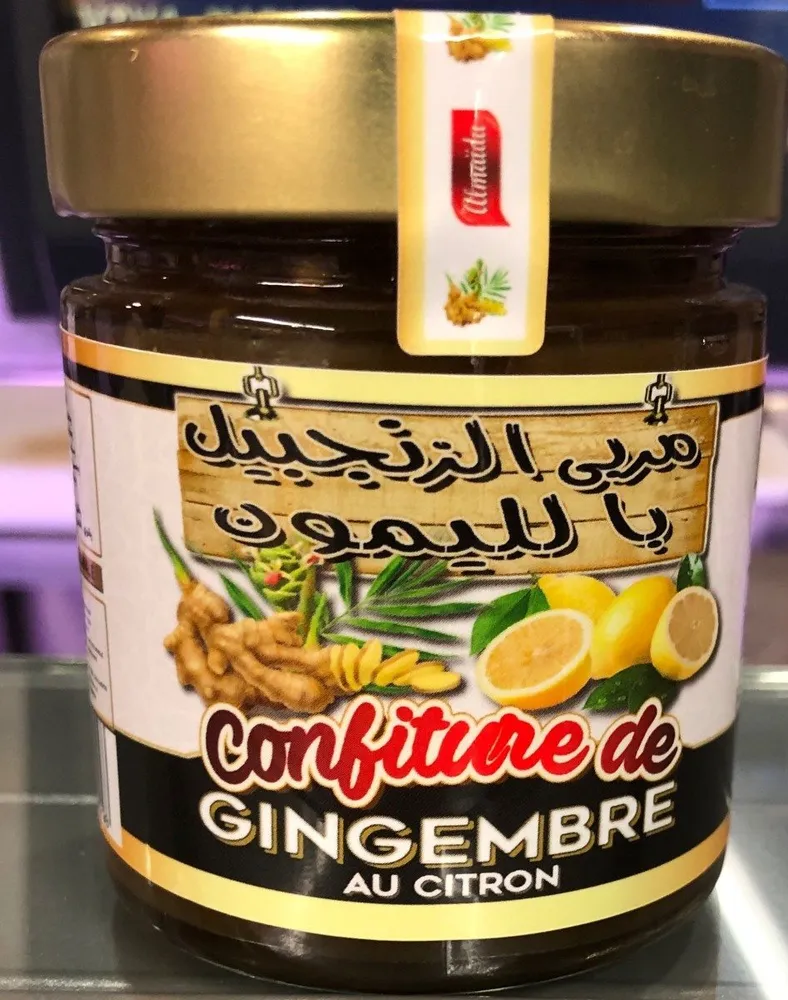 Confiture de gingembre au citron