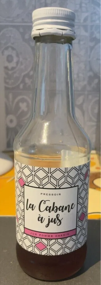 Jus pomme cassis