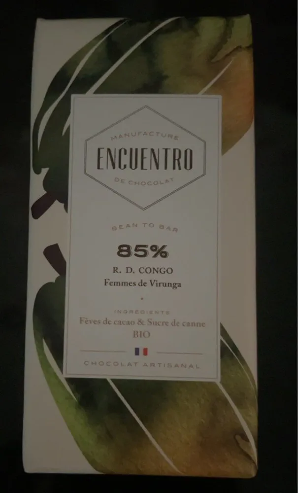 Chocolat noir 85% R.D. CONGO