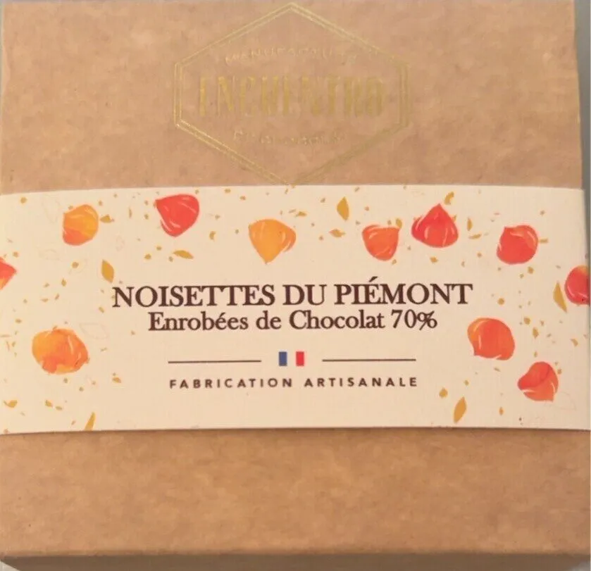 Noisettes du Piémont enrobées de chocolat