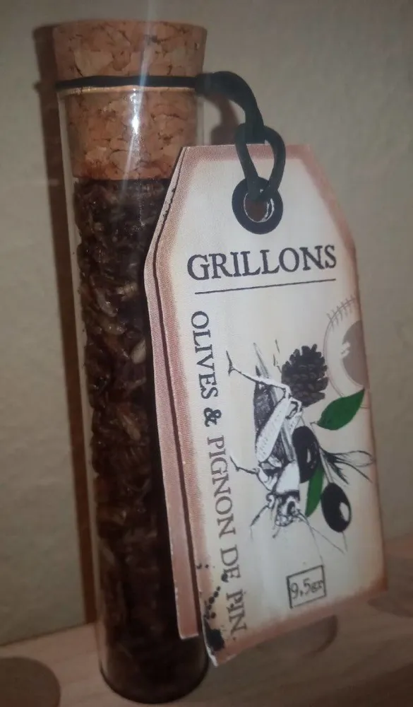 Grillons olives & pignon de pin