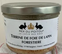 Terrine de foie de lapin forestiere