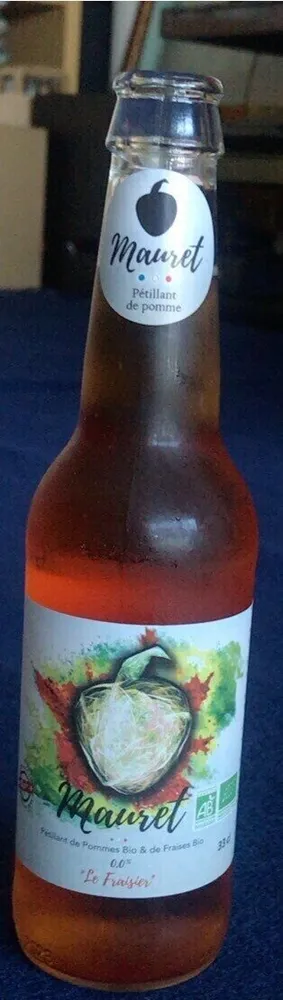 Pétillant de pomme le fraisier
