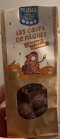 Les oeufs de Pâques Chocolat Caramel