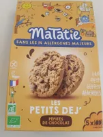 Les petits dej Pépites de chocolat bio
