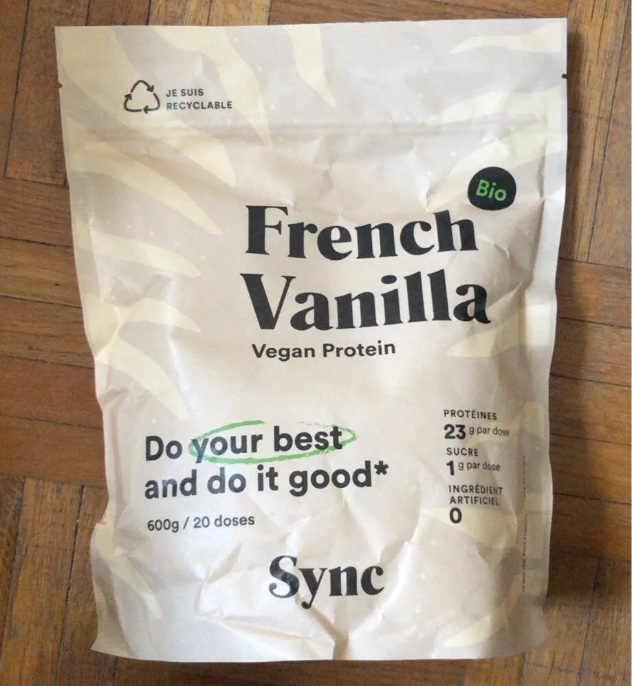 French Vanilla Vegan Protein