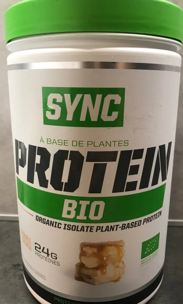 Sync protein bio crumble crunch