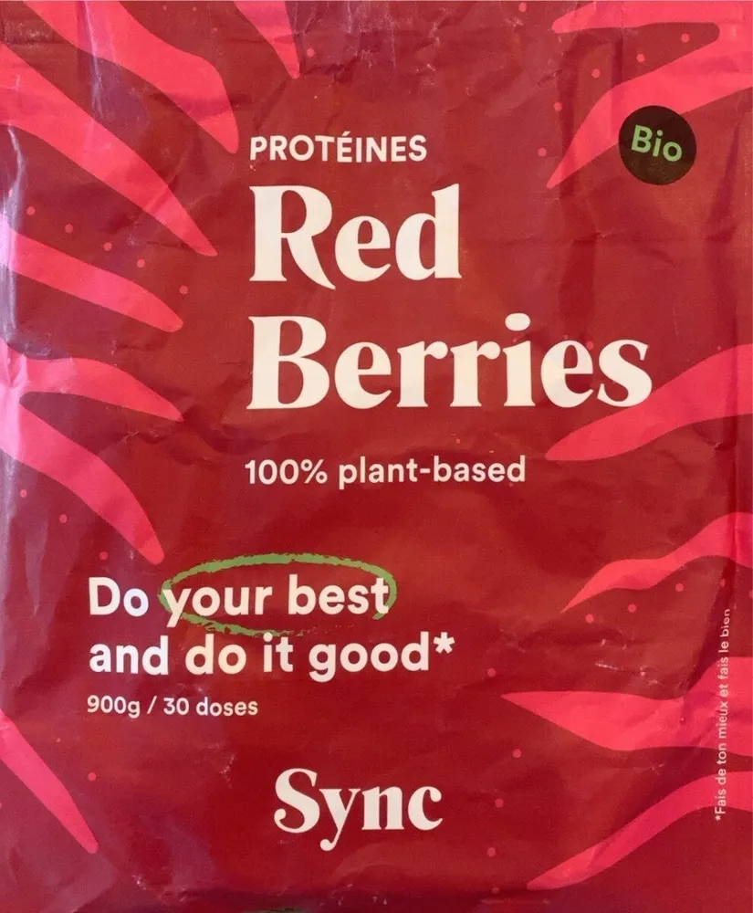 Red berries proteines
