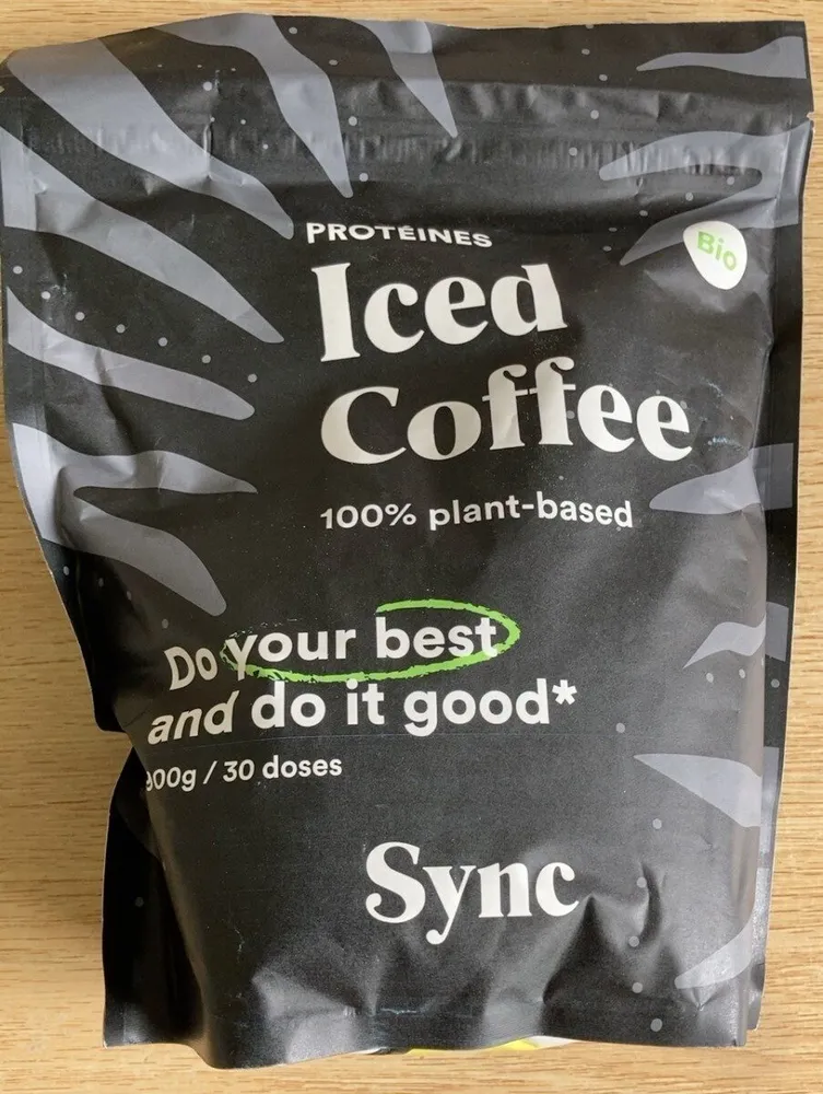 Proteine iced coffee