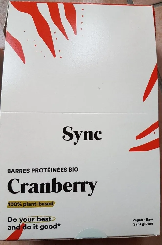 Sync barres proteinées bio
