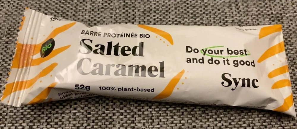 Barre protéinée Salted Caramel