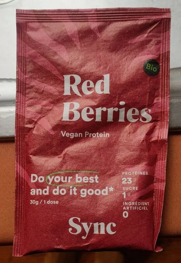 Protéine RED Berries