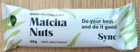 Barre protéinée Bio Matcha Nuts