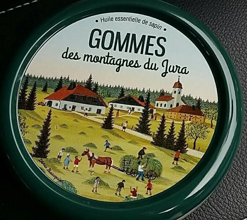 Gommes des montagnes du Jura