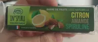Barre de fruit Spiruline Citron Amande