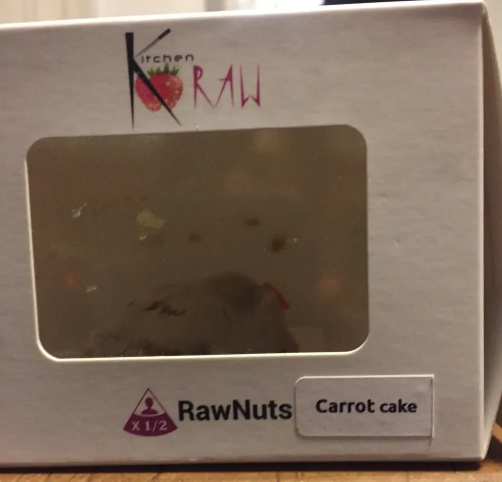 RawNuts Carrot Cake