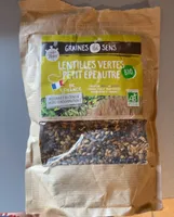 Lentilles vertes petit épeautre bio