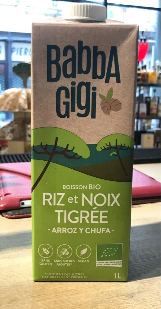 Boisson riz & noix tigrée