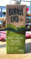 Boisson riz & noix tigrée