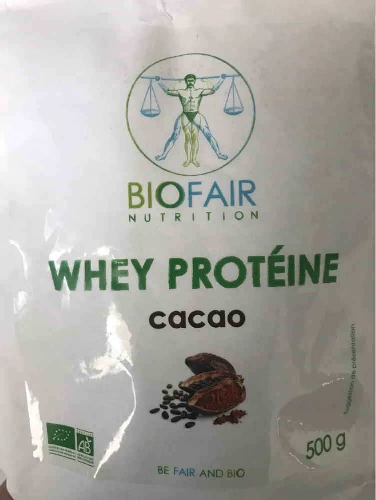 Whey protéine cacao