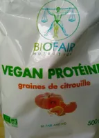Vegan protéine graines de citrouille
