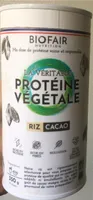Protéine vegetale Riz cacao