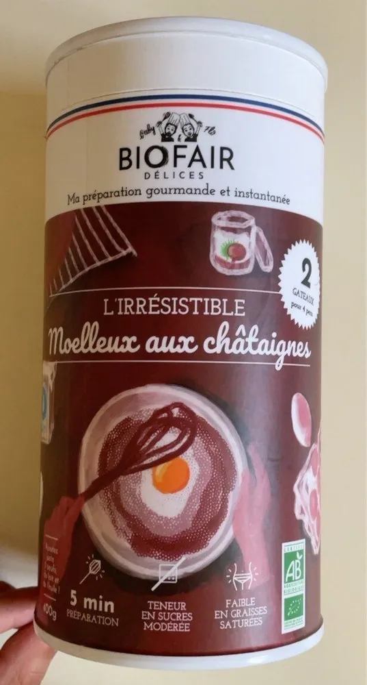 L’irrésistible moelleux aux châtaignes