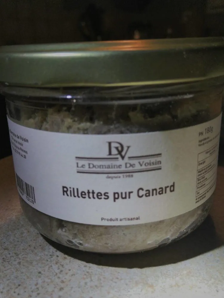 Rillettes pur canard