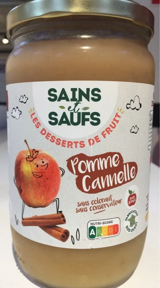 Dessert de fruit Pomme Cannelle