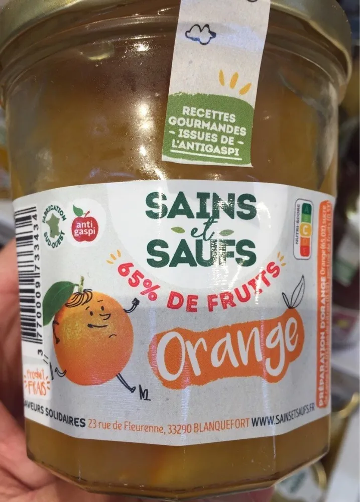 65% de fruit Orange
